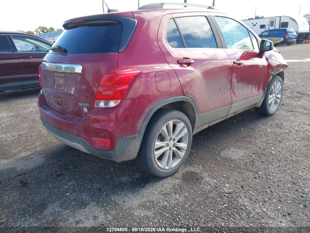 12704805 :رقم المزاد ، 3GNCJRSB1JL410797 vin ، 2018 Chevrolet Trax Premier مزاد بيع