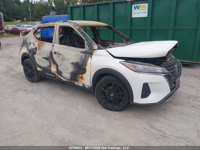 2021 Nissan Kicks Sr მანქანა იყიდება აუქციონზე, vin: 3N1CP5DV3ML508888, აუქციონის ნომერი: 12704823