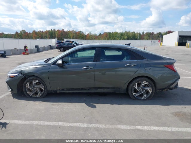 12704834 :رقم المزاد ، KMHLN4DJ9SU172821 vin ، 2025 Hyundai Elantra Luxury Hybrid مزاد بيع