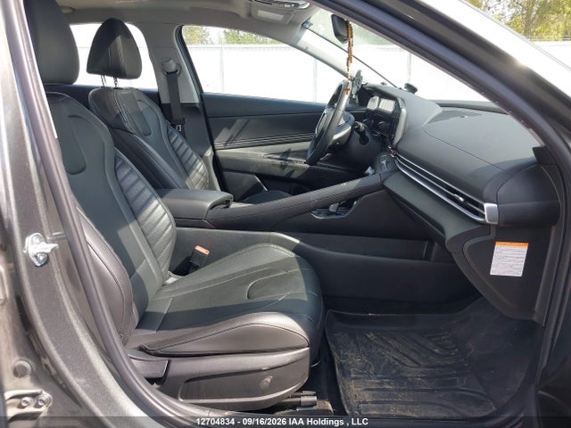 12704834 :رقم المزاد ، KMHLN4DJ9SU172821 vin ، 2025 Hyundai Elantra Luxury Hybrid مزاد بيع