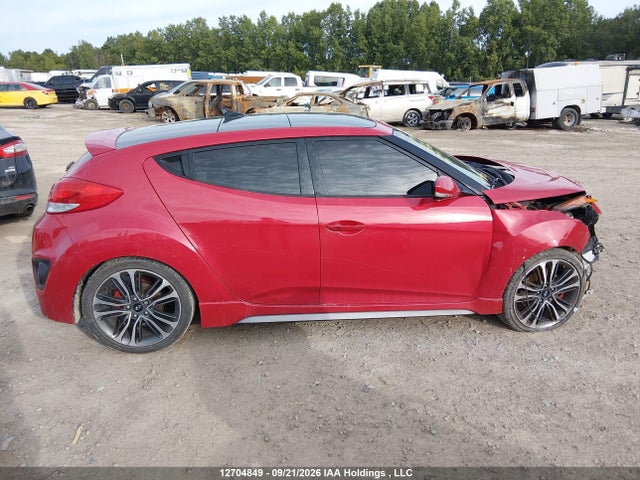 2016 Hyundai Veloster Turbo მანქანა იყიდება აუქციონზე, vin: KMHTC6AE4GU251989, აუქციონის ნომერი: 12704849