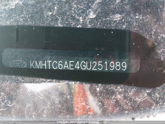 2016 Hyundai Veloster Turbo მანქანა იყიდება აუქციონზე, vin: KMHTC6AE4GU251989, აუქციონის ნომერი: 12704849