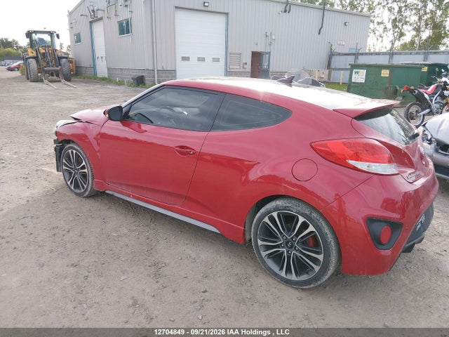 2016 Hyundai Veloster Turbo მანქანა იყიდება აუქციონზე, vin: KMHTC6AE4GU251989, აუქციონის ნომერი: 12704849