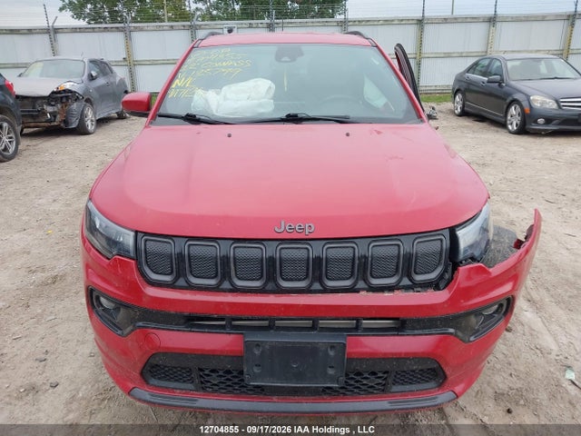 2022 Jeep Compass (red) Edition მანქანა იყიდება აუქციონზე, vin: 3C4NJDCB9NT135799, აუქციონის ნომერი: 12704855