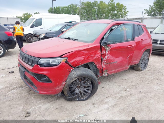 2022 Jeep Compass (red) Edition მანქანა იყიდება აუქციონზე, vin: 3C4NJDCB9NT135799, აუქციონის ნომერი: 12704855