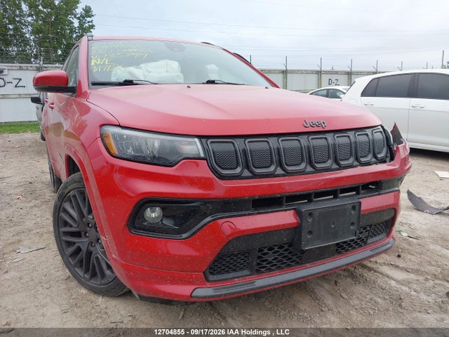 2022 Jeep Compass (red) Edition მანქანა იყიდება აუქციონზე, vin: 3C4NJDCB9NT135799, აუქციონის ნომერი: 12704855