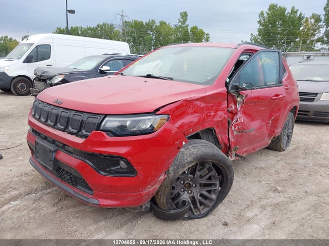 2022 Jeep Compass (red) Edition მანქანა იყიდება აუქციონზე, vin: 3C4NJDCB9NT135799, აუქციონის ნომერი: 12704855