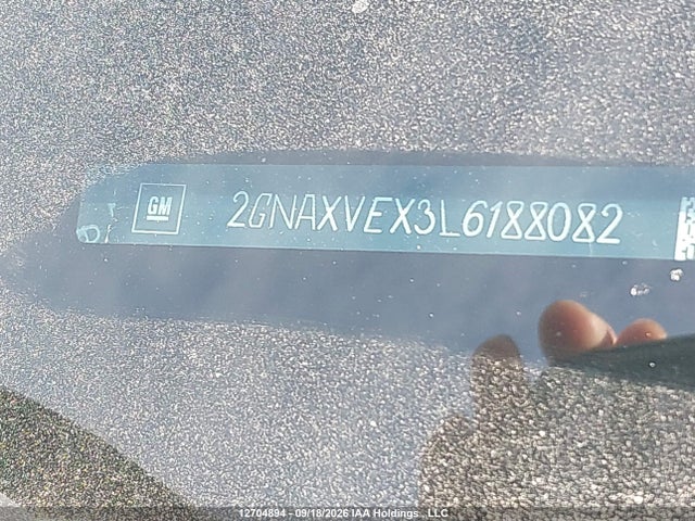Продажа на аукционе авто 2020 Chevrolet Equinox, vin: 2GNAXVEX3L6188082, номер лота: 12704894