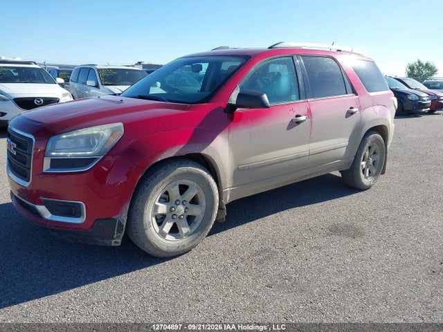 12704897 :رقم المزاد ، 1GKKVPKD1EJ112296 vin ، 2014 Gmc Acadia Sle مزاد بيع