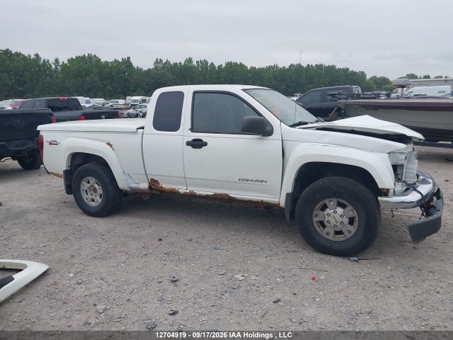 12704919 :رقم المزاد ، 1GTDT196358166253 vin ، 2005 Gmc Canyon مزاد بيع