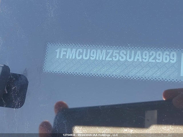 2025 Ford Escape St Line მანქანა იყიდება აუქციონზე, vin: 1FMCU9MZ5SUA92969, აუქციონის ნომერი: 12704938