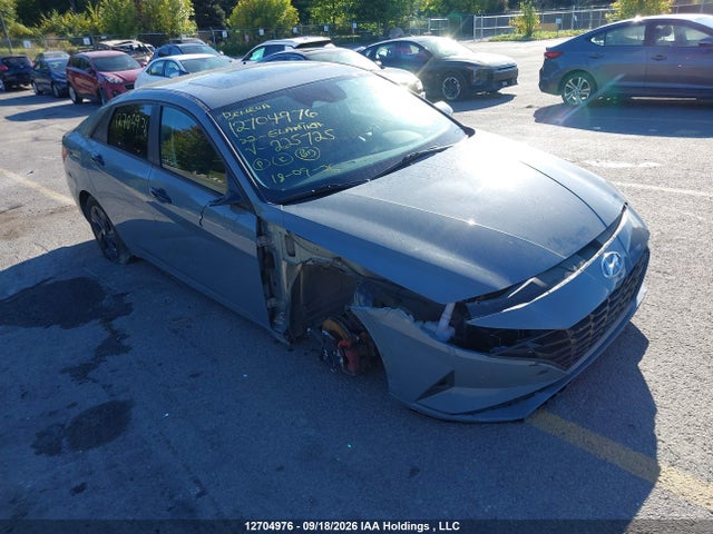 Auction sale of the 2022 Hyundai Elantra Preferred Ivt With Sun And Tech Package, vin: KMHLM4AG5NU225725, lot number: 12704976