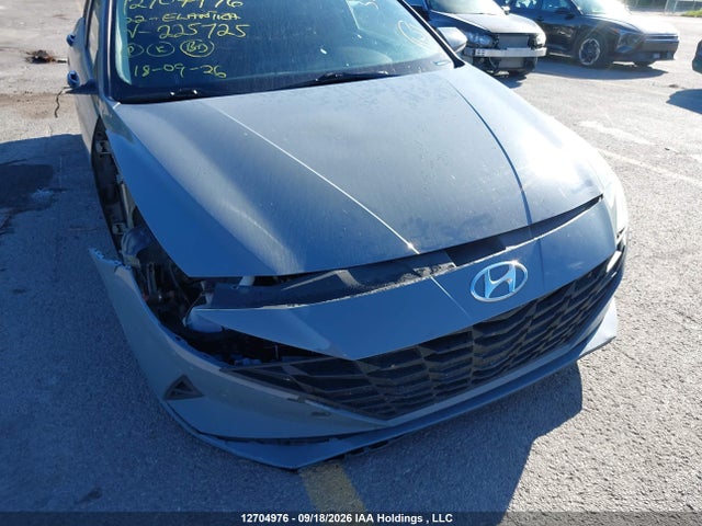 Продаж на аукціоні авто 2022 Hyundai Elantra Preferred Ivt With Sun And Tech Package, vin: KMHLM4AG5NU225725, номер лоту: 12704976