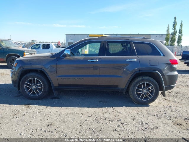 12704978 :رقم المزاد ، 1C4RJFBG5JC379711 vin ، 2018 Jeep Grand Cherokee Limited مزاد بيع