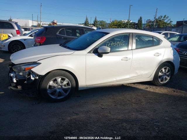 12704985 :رقم المزاد ، JM1BN1K78H1121505 vin ، 2017 Mazda Mazda3 Gx مزاد بيع