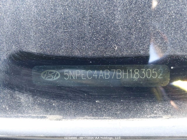 Aukcja sprzedaży 2011 Hyundai Sonata Se/limited, vin: 5NPEC4AB7BH183052, numer aukcji: 12704986