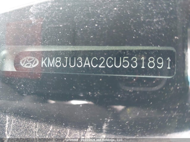 Продаж на аукціоні авто 2012 Hyundai Tucson Gls/limited, vin: KM8JU3AC2CU531891, номер лоту: 12705008