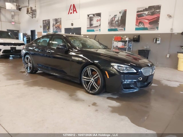 12705012 :رقم المزاد ، WBA6D6C56JG388673 vin ، 2018 Bmw 650 Xi Gran Coupe مزاد بيع