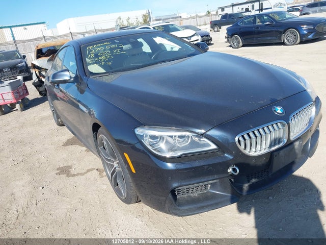 12705012 :رقم المزاد ، WBA6D6C56JG388673 vin ، 2018 Bmw 650 Xi Gran Coupe مزاد بيع