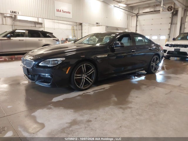 12705012 :رقم المزاد ، WBA6D6C56JG388673 vin ، 2018 Bmw 650 Xi Gran Coupe مزاد بيع