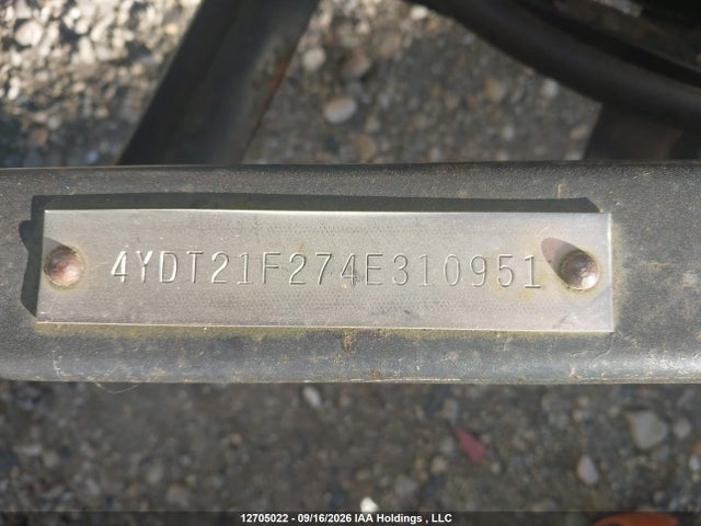 Продажа на аукционе авто 2004 Keystone Keystone, vin: 4YDT21F274E310951, номер лота: 12705022