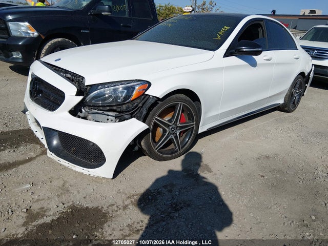 Продажа на аукционе авто 2017 Mercedes-benz C 300 4matic, vin: 55SWF4KB1HU225442, номер лота: 12705027