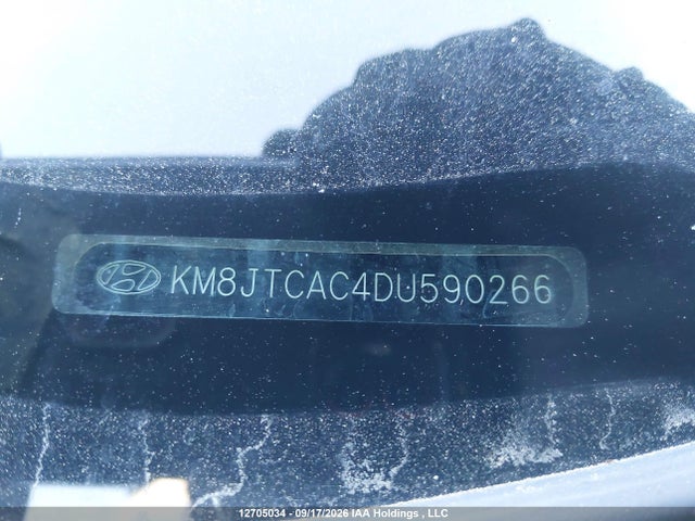 Продажа на аукционе авто 2013 Hyundai Tucson Gl, vin: KM8JTCAC4DU590266, номер лота: 12705034