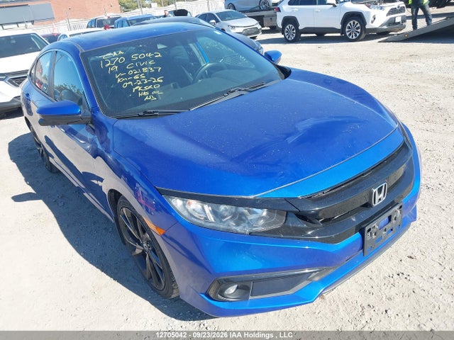 Aukcja sprzedaży 2019 Honda Civic Sport, vin: 2HGFC2F81KH021837, numer aukcji: 12705042