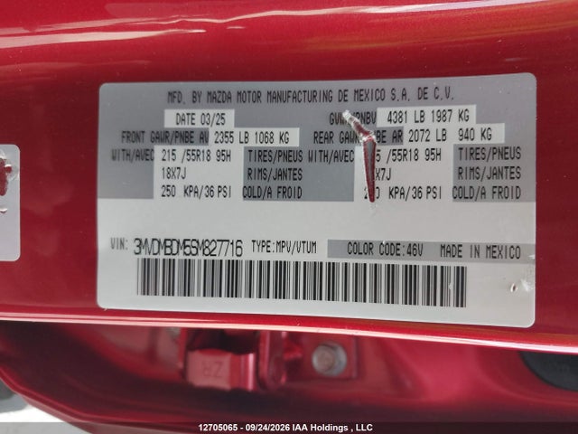 Mazda Cx-30 Premium 2025 3MVDMBDM5SM827716 Image 9