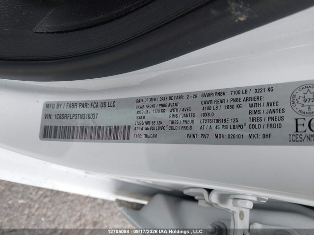 RAM 1500 Rebel 2026 1C6SRFLP3TN310037 Image 19
