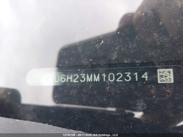 3CZRU6H23MM102314 Honda HR-V SPORT