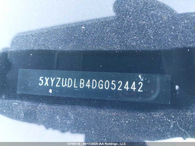 2013 Hyundai Santa Fe Sport მანქანა იყიდება აუქციონზე, vin: 5XYZUDLB4DG052442, აუქციონის ნომერი: 12705118