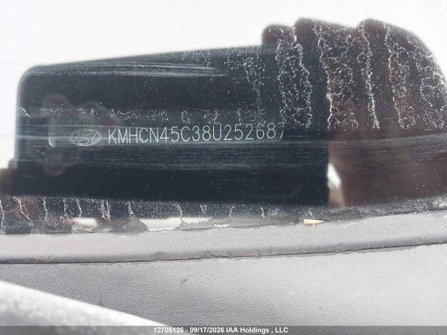 Aukcja sprzedaży 2008 Hyundai Accent Gl/gls/l, vin: KMHCN45C38U252687, numer aukcji: 12705126