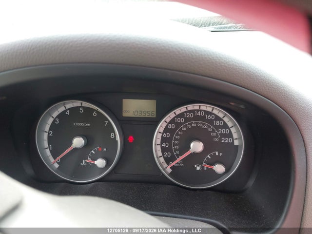 Aukcja sprzedaży 2008 Hyundai Accent Gl/gls/l, vin: KMHCN45C38U252687, numer aukcji: 12705126