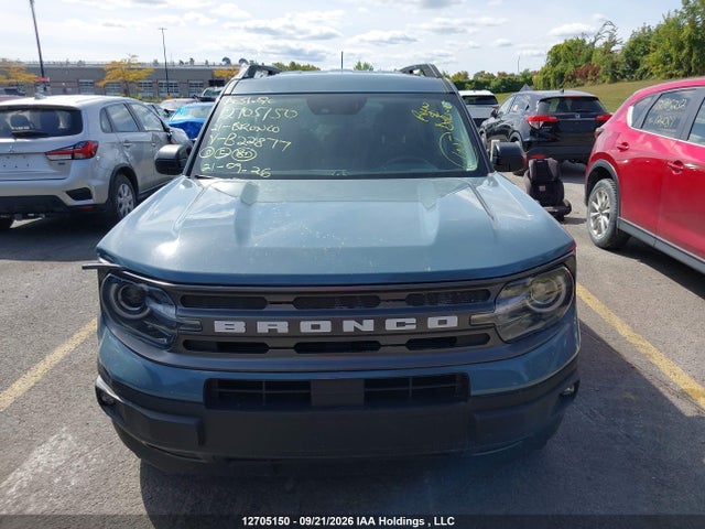 12705150 :رقم المزاد ، 3FMCR9B63MRB22877 vin ، 2021 Ford Bronco Sport Big Bend مزاد بيع