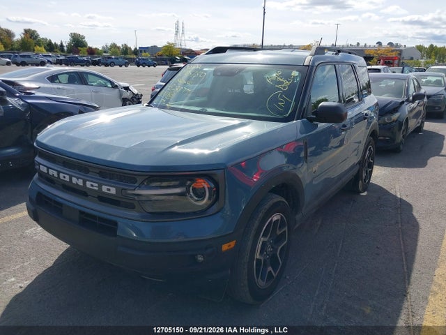 12705150 :رقم المزاد ، 3FMCR9B63MRB22877 vin ، 2021 Ford Bronco Sport Big Bend مزاد بيع