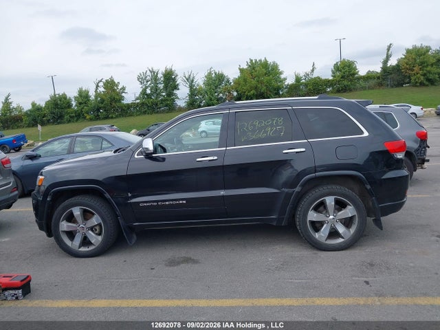 2014 Jeep Grand Cherokee Overland მანქანა იყიდება აუქციონზე, vin: 1C4RJFCM4EC366927, აუქციონის ნომერი: 12692078