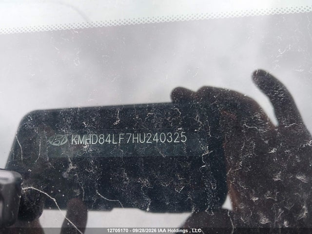 12705170 :رقم المزاد ، KMHD84LF7HU240325 vin ، 2017 Hyundai Elantra Gl مزاد بيع
