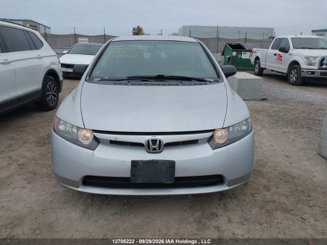 2008 Honda Civic Dx-g მანქანა იყიდება აუქციონზე, vin: 2HGFA164X8H005237, აუქციონის ნომერი: 12705222