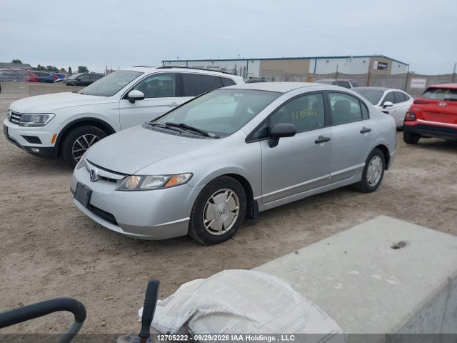 2008 Honda Civic Dx-g მანქანა იყიდება აუქციონზე, vin: 2HGFA164X8H005237, აუქციონის ნომერი: 12705222