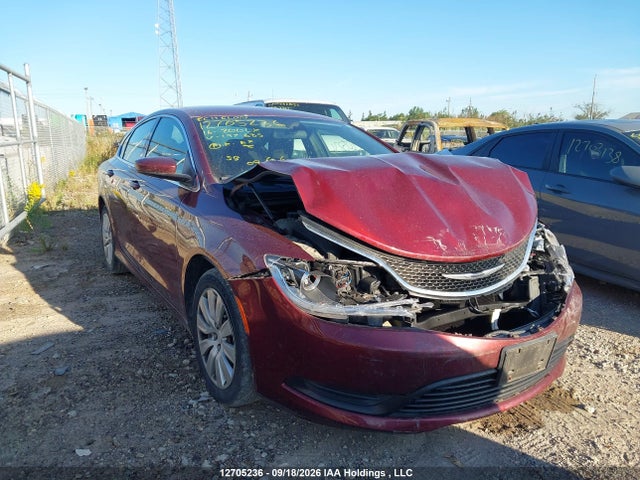12705236 :رقم المزاد ، 1C3CCCFB6GN197885 vin ، 2016 Chrysler 200 Lx مزاد بيع