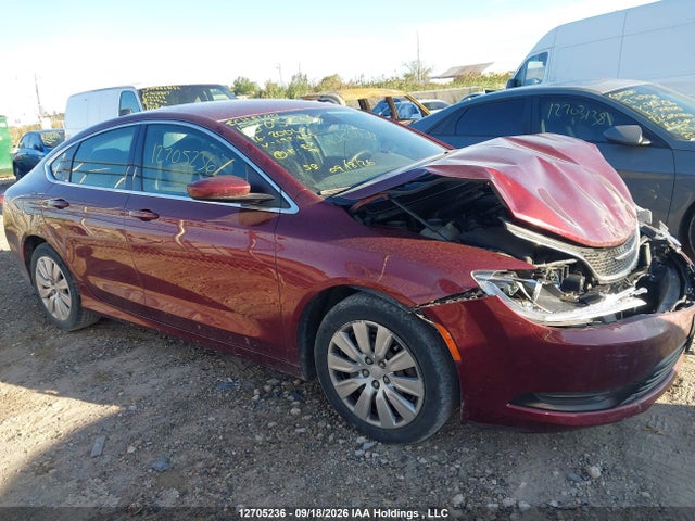 12705236 :رقم المزاد ، 1C3CCCFB6GN197885 vin ، 2016 Chrysler 200 Lx مزاد بيع