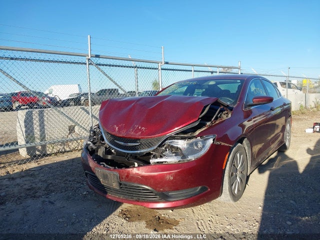 12705236 :رقم المزاد ، 1C3CCCFB6GN197885 vin ، 2016 Chrysler 200 Lx مزاد بيع
