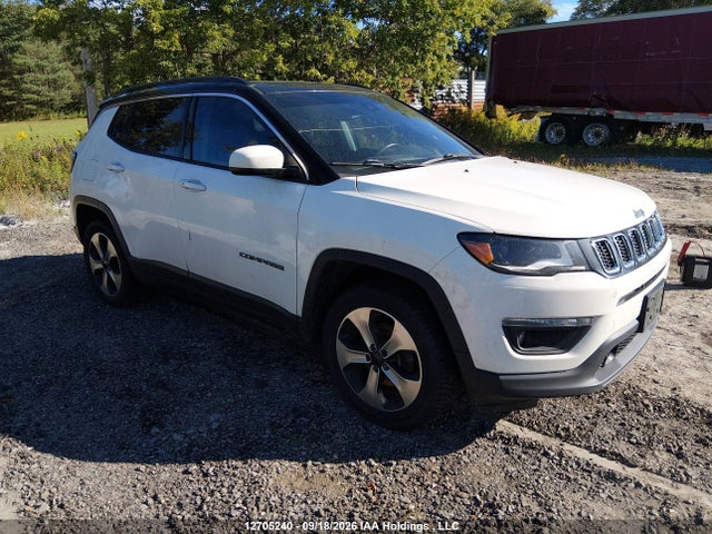 2018 Jeep Compass North მანქანა იყიდება აუქციონზე, vin: 3C4NJDBB1JT454173, აუქციონის ნომერი: 12705240