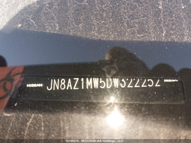 Aukcja sprzedaży 2013 Nissan Murano S/sl/le, vin: JN8AZ1MW5DW322252, numer aukcji: 12705274