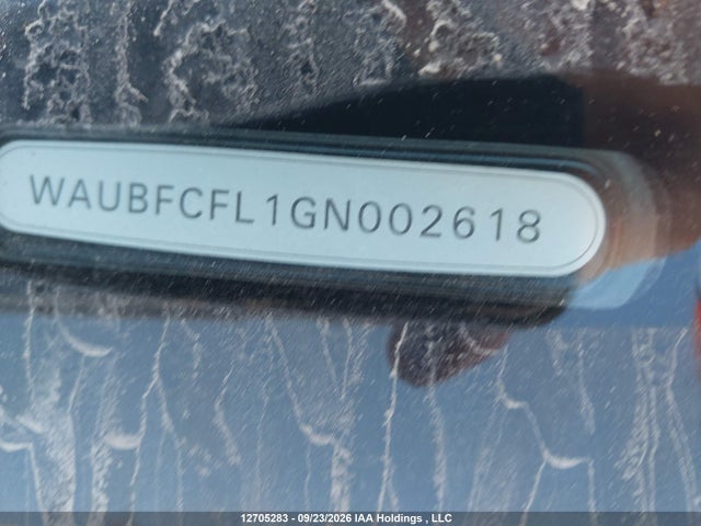 WAUBFCFL1GN002618 Audi A4 2.0t Komfort Plus