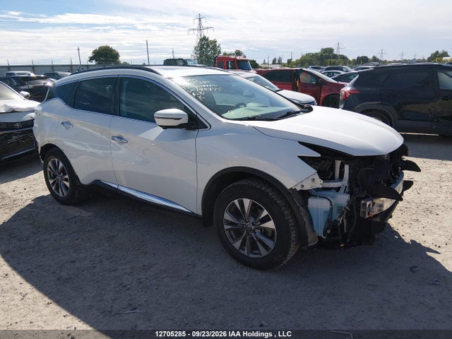 12705285 :رقم المزاد ، 5N1AZ2MH5HN195495 vin ، 2017 Nissan Murano S/sl/sv/platinum مزاد بيع
