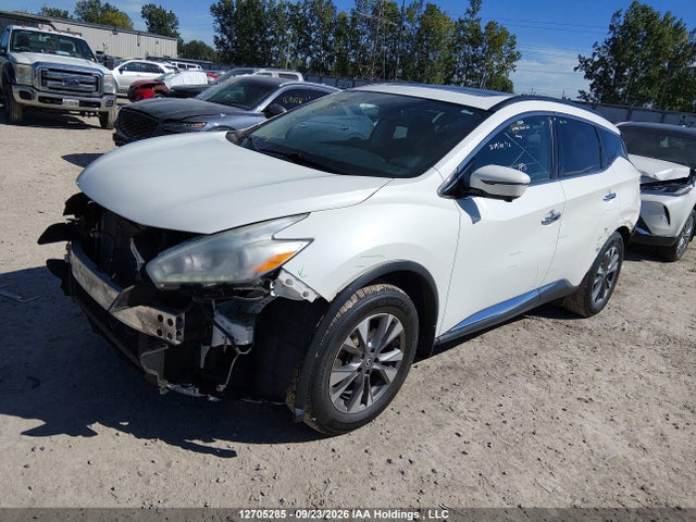 12705285 :رقم المزاد ، 5N1AZ2MH5HN195495 vin ، 2017 Nissan Murano S/sl/sv/platinum مزاد بيع