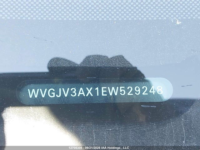 WVGJV3AX1EW529248 Volkswagen Tiguan S/se/sel/r-line