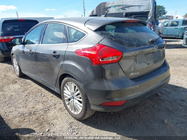 2018 Ford Focus Titanium მანქანა იყიდება აუქციონზე, vin: 1FADP3N27JL296259, აუქციონის ნომერი: 12705316